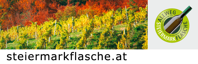 Website www.steiermarkflasche.at aufrufen!
